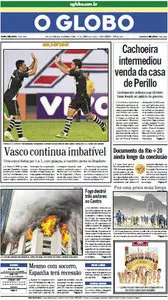 Jornal O Globo - 11 de junho de 2012 - Segunda
