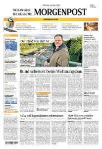 Solinger Morgenpost – 10. Mai 2019