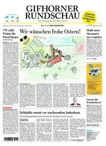 Gifhorner Rundschau - Wolfsburger Nachrichten - 31. März 2018