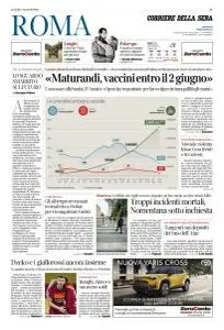 Corriere della Sera Roma - 17 Maggio 2021