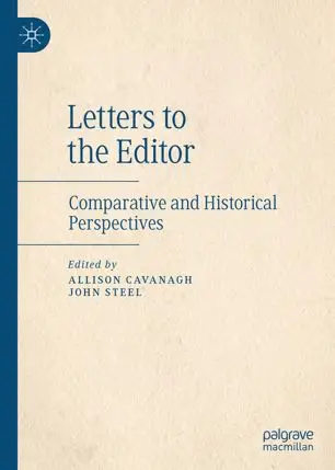 Letters to the Editor: Comparative and Historical Perspectives (Repost)
