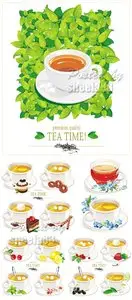 Tea Time Vector