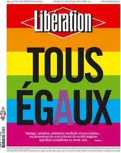 Libération du Samedi 15 et Dimanche 16 Décembre 2012