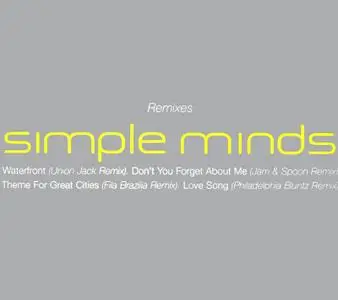 Simple Minds - Remixes [Promo CD-Single] (1998)