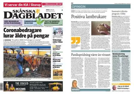 Skånska Dagbladet – 16 mars 2020