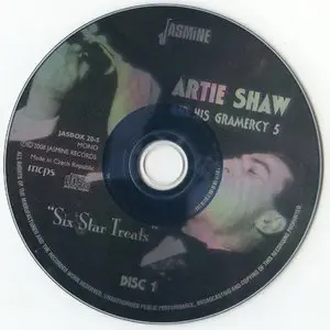 Artie Shaw and His Gramercy 5 - Six Star Treats (1940-1954) [5CD] (2008) {Jasmine Records}