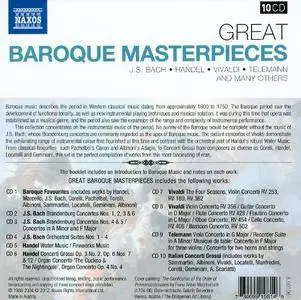 VA - Naxos 25th Anniversary: Great Baroque Masterpieces (2012) (10 CD Box Set)