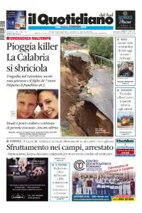 il Quotidiano del Sud Cosenza - 6 Ottobre 2018