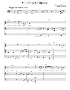 Young Man Blues - Mose Allison, The Who (Piano Vocal)
