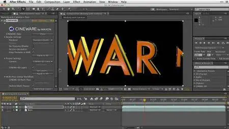 After Effects Guru: Working with 3D in C4D Lite