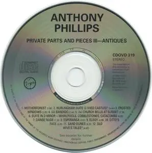 Anthony Phillips - Private Parts & Pieces Part III: Antiques (1982)