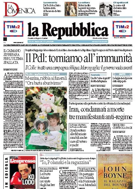 La Repubblica (11-10-09)