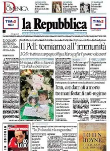 La Repubblica (11-10-09)