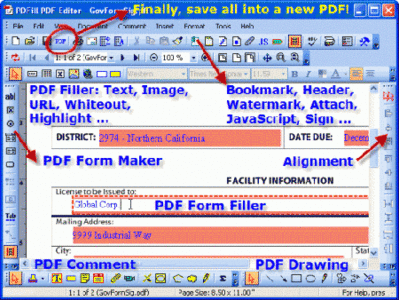 PDFill PDF Editor with PDF Writer and Tools 12.0.4 (x86/x64) DC 04.08.2015