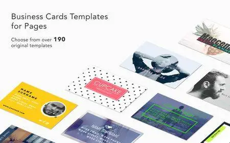 Graphic Node Business Cards Templates for Pages 1.2 MacOSX