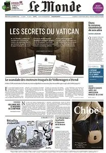 Le Monde et 3 Suppléments du Mercredi 4 Novembre 2015