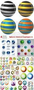 Vectors - Spheres Abstract Logotypes 11
