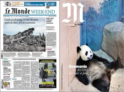 Le Monde week-end - Samedi 19 Juillet 2014