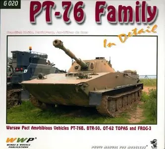 PT-76 Family in detail [Green - Present vehicle line 20]