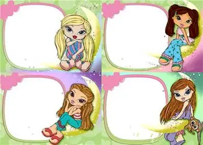 Girls Templates For Photoshop