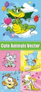 Cute Animals Vector
