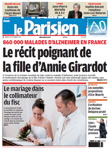 LE PARISIEN + cahier Paris - Mardi 21 septembre 2010