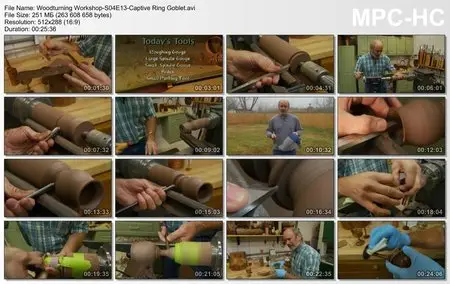 Woodturning Workshop with Tim Yoder Season 4 - 13 Episodes (2009)
