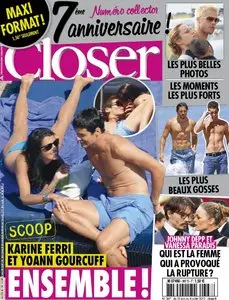 Closer N ° 367 du 23 au 29 Juin 2012