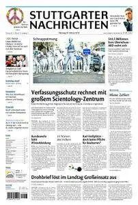 Stuttgarter Nachrichten Blick vom Fernsehturm - 20. Februar 2018