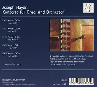 Norbert Düchtel, L’arpa festante - Joseph Haydn: Konzerte für Orgel und Orchester (2002)