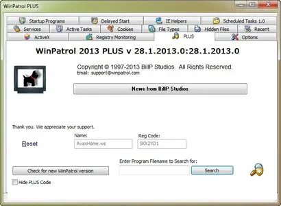 WinPatrol PLUS 28.1.2013.0
