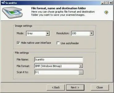 Scanitto v1.10