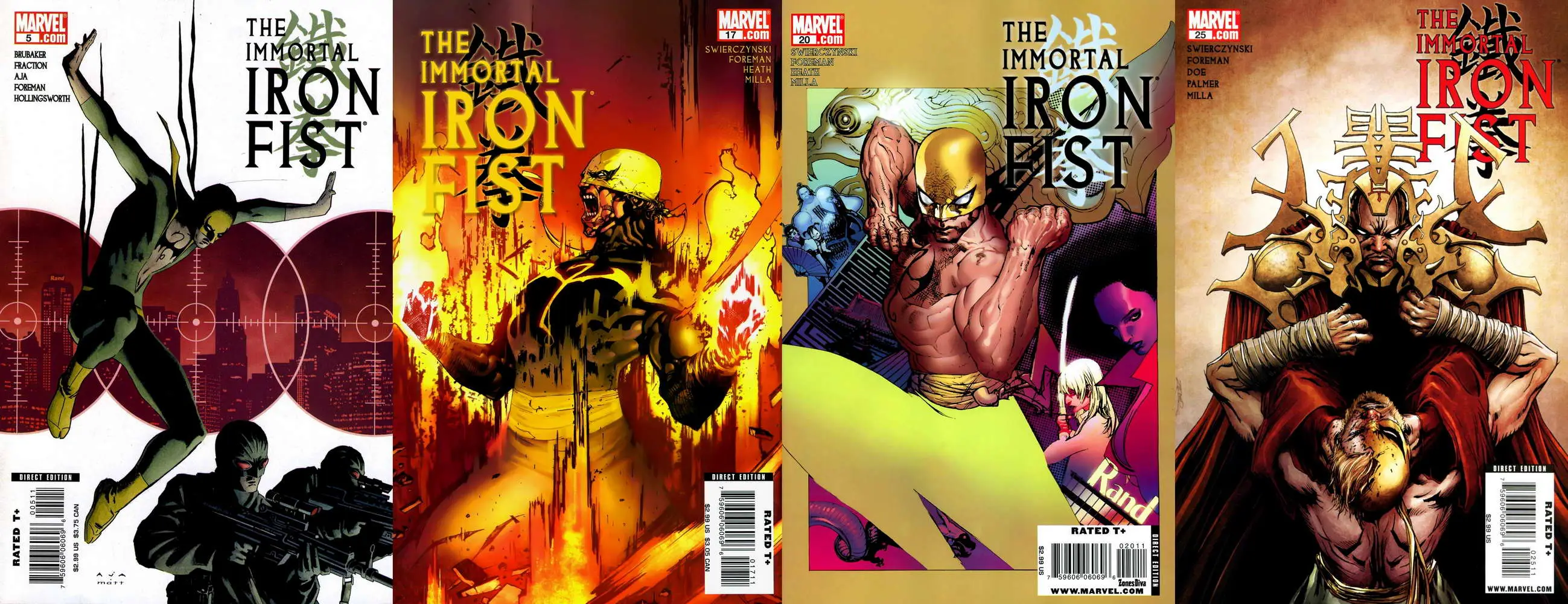 The Immortal Iron Fist ( 1 - 25 ) - Ongoing