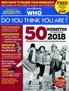 Who Do You Think You Are? - January 2018