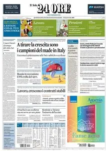 Il Sole 24 Ore - 11.08.2015