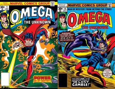Omega the Unknown #1-10 (1976-1977) Complete