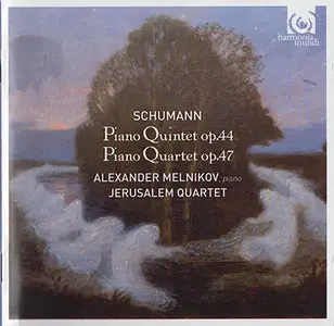 Schumann - Melnikov / Jerusalem Quartet - Piano Quartet & Piano Quintet (2012, Harmonia Mundi # HMC 902122)
