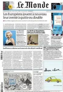 Le Monde & Supplément Livres du Vendredi 9 Décembre 2011