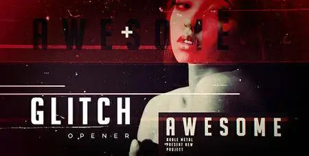 Grunge Glitch Opener - Project for After Effects (VideoHive)