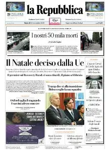 la Repubblica - 24 Novembre 2020