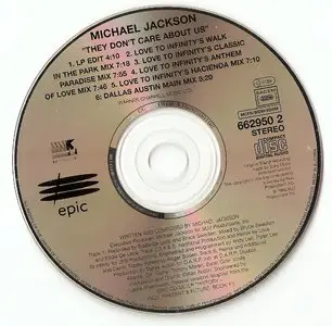 Michael Jackson - They Don't Care About Us [UK CDS - Austria] (1996)
