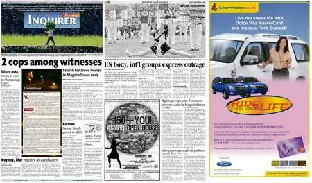 Philippine Daily Inquirer – November 29, 2009