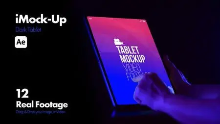 iMock-Up Dark Tablet 51066156