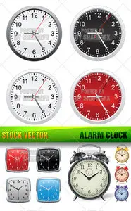 Stock Vector - Alarm Clock 2606
