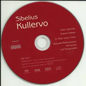 Jean Sibelius - Helsinki Philharmonic Orchestra / Leif Segerstam - Kullervo (2008) {Hybrid-SACD // ISO & HiRes FLAC} 