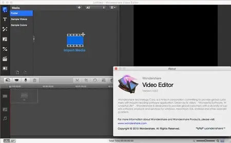 Wondershare Video Editor For Mac 4.8.0 Multilangual Mac OS X