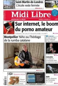 Midi Libre du Mercredi 30 Novembre 2016