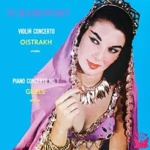 David Oïstrakh - Tchaikovsky- Piano Concerto No. 1, Op. 33 - Violin Concerto, Op. 35 (1958/2023) [24/96]