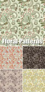 Floral Patterns Vector 2