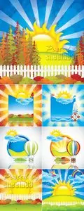 Summer & Autumn Nature Backgrounds